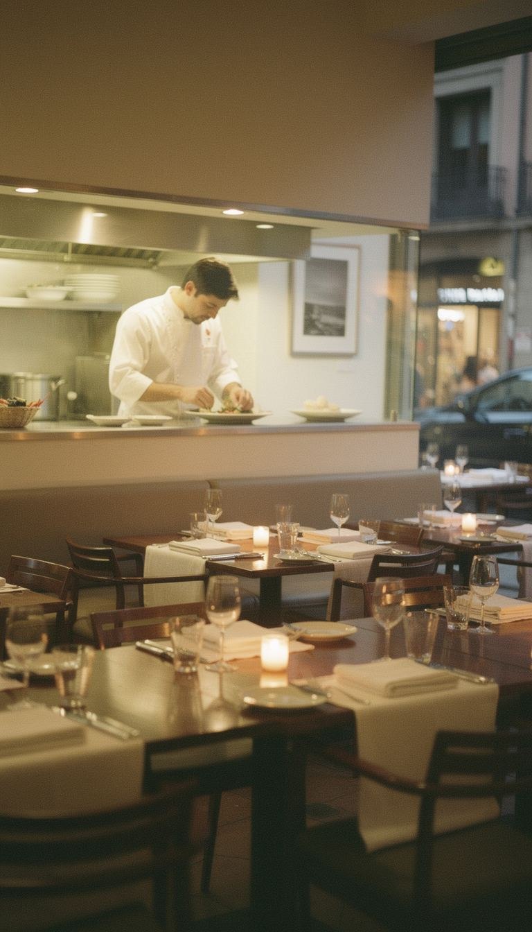 Sensory tasting trip, <span>Madrid tasting menus</span>